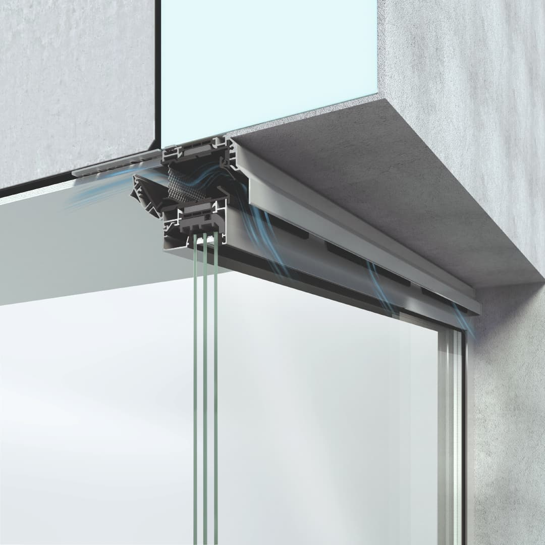 Finestre automatizzate e finestre a ventilazione controllata