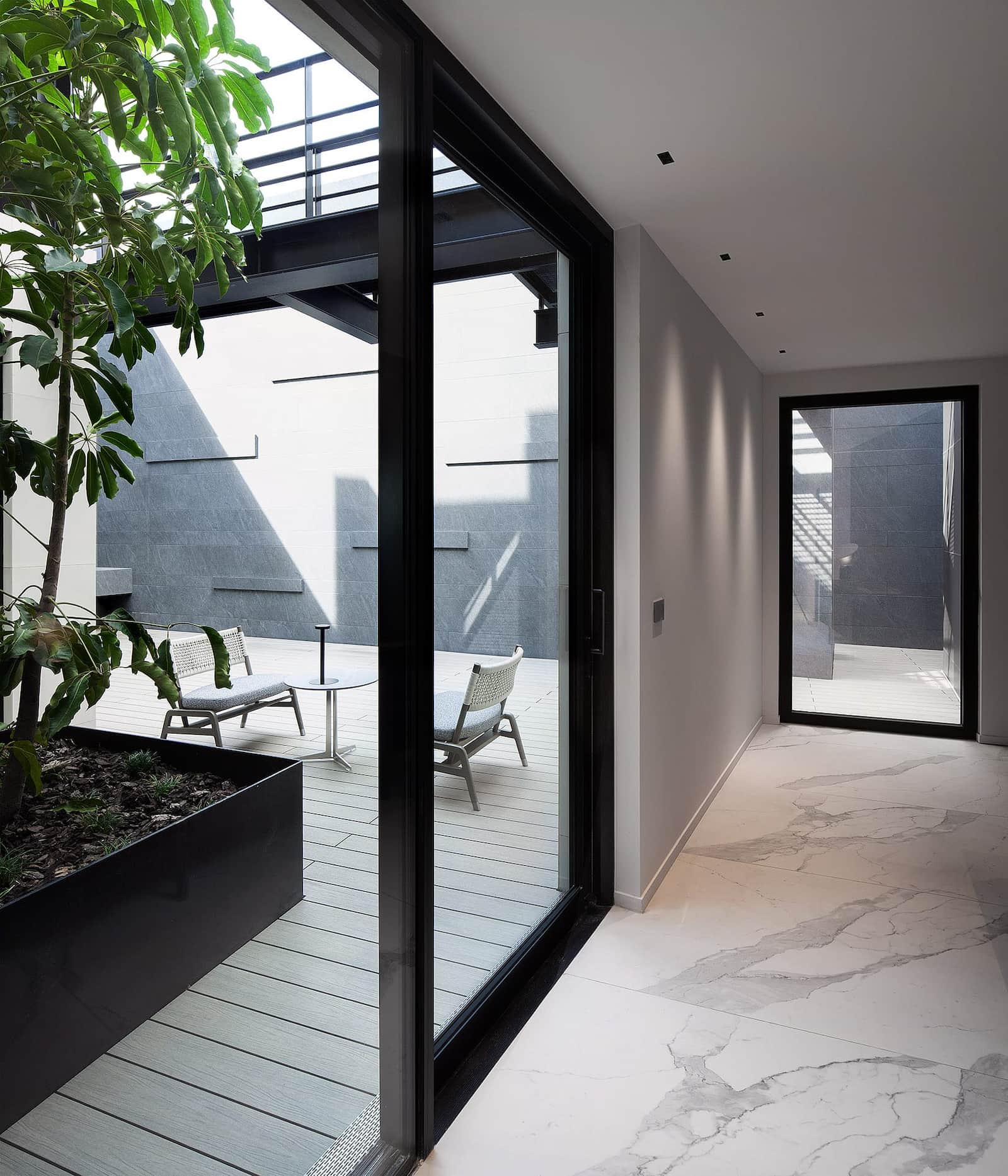 Casa N - cortile interno