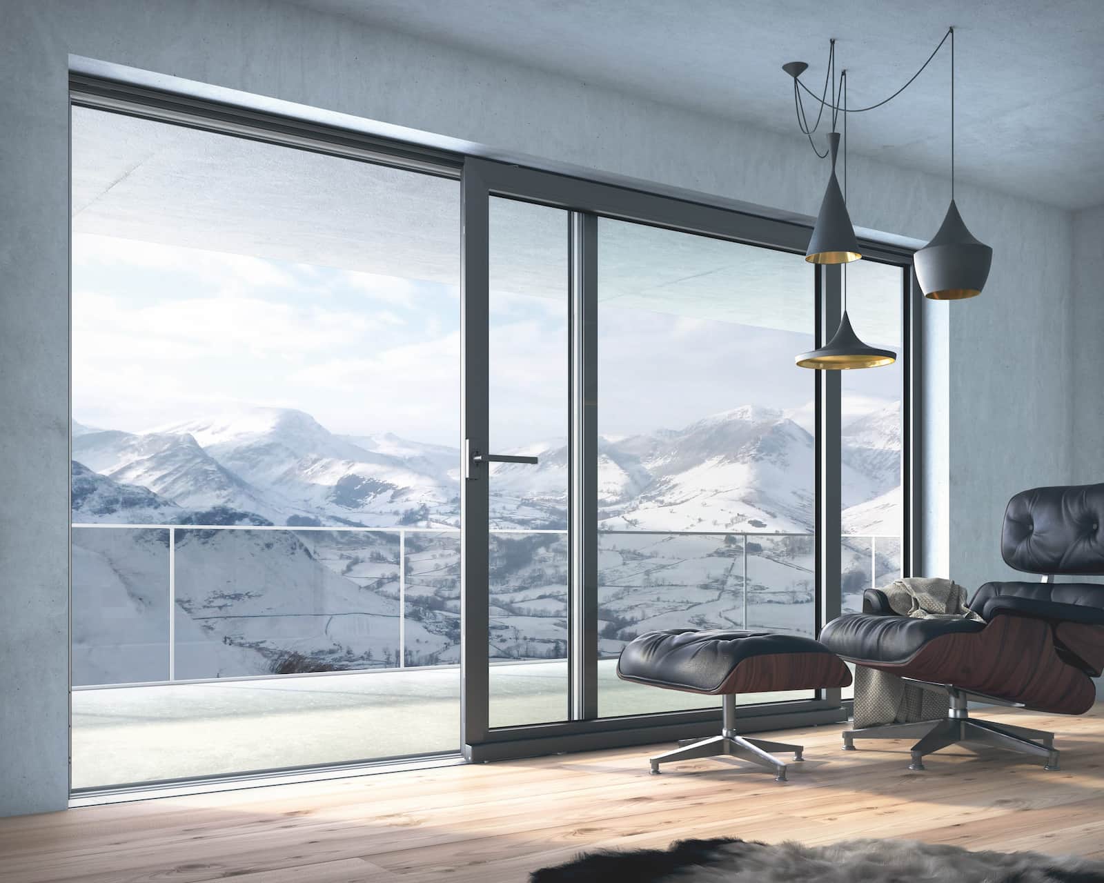 Infissi per esposizione a nord