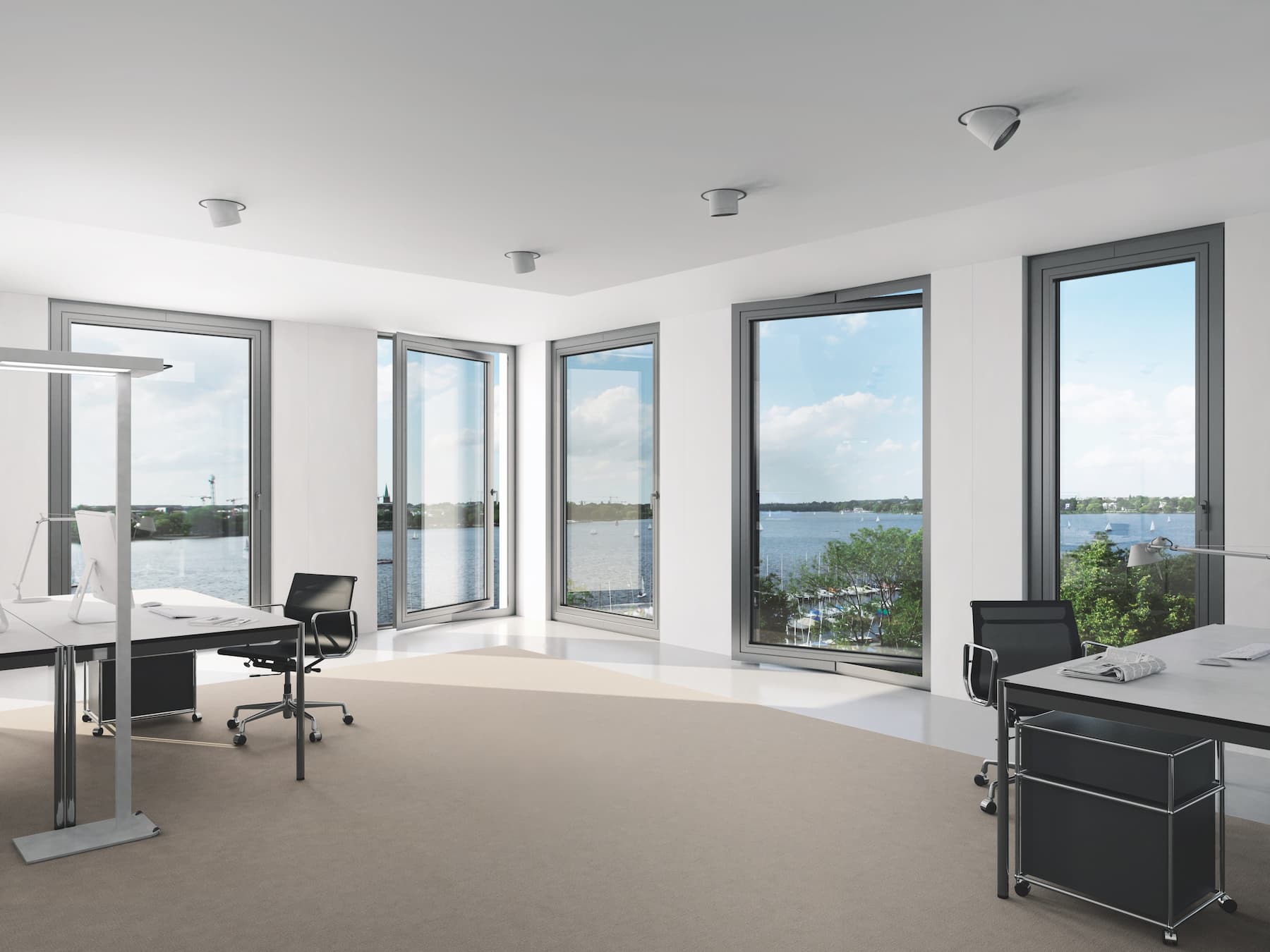 Finestre a bilico verticale: innovazione e design 2 Finestre a bilico verticale