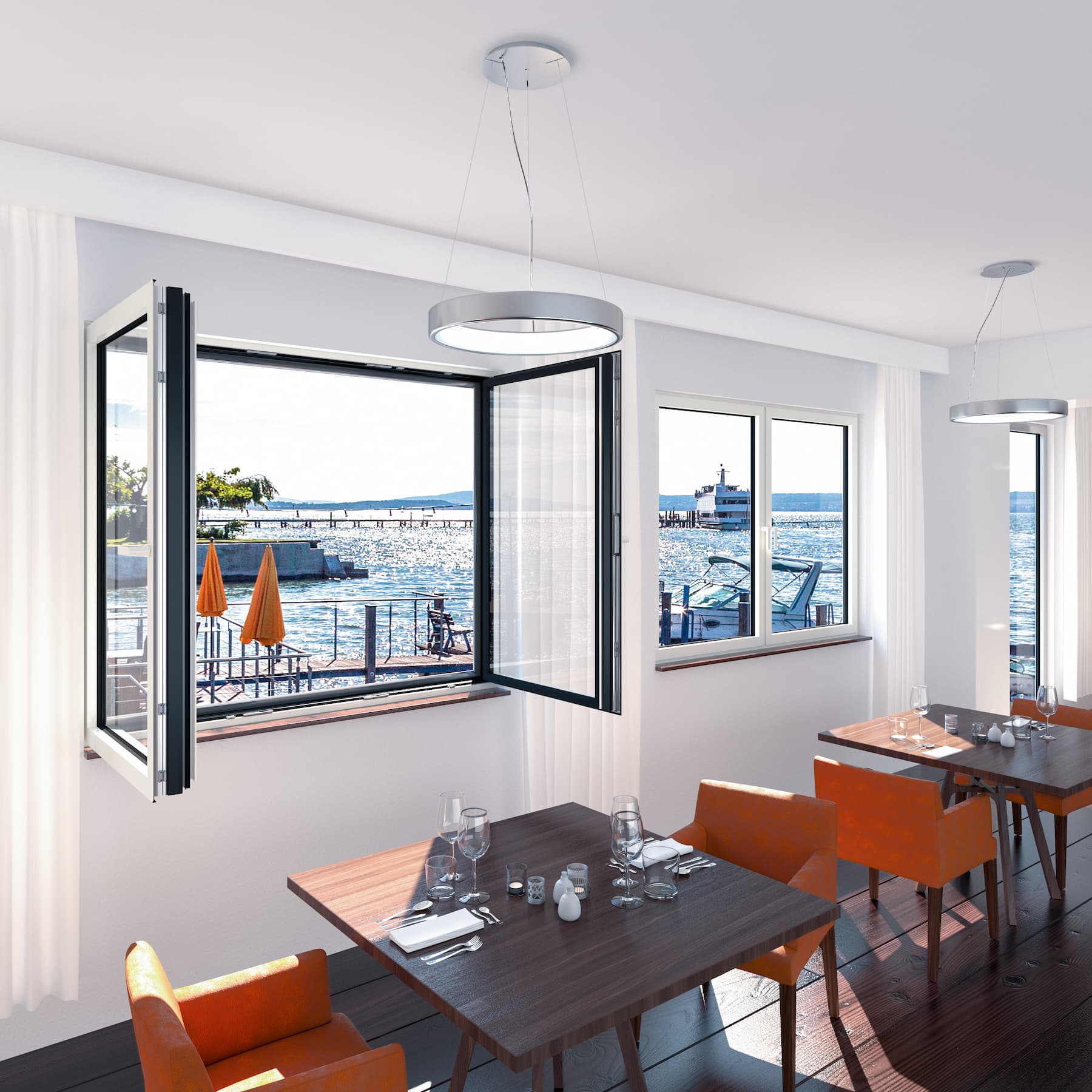 Finestre senza telaio: luce, design e prestazioni 28 Finestre senza telaio